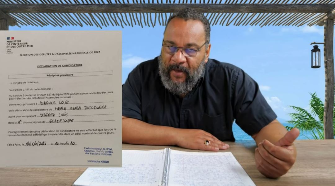 Dieudonné Est Candidat Aux Législatives En Guadeloupe